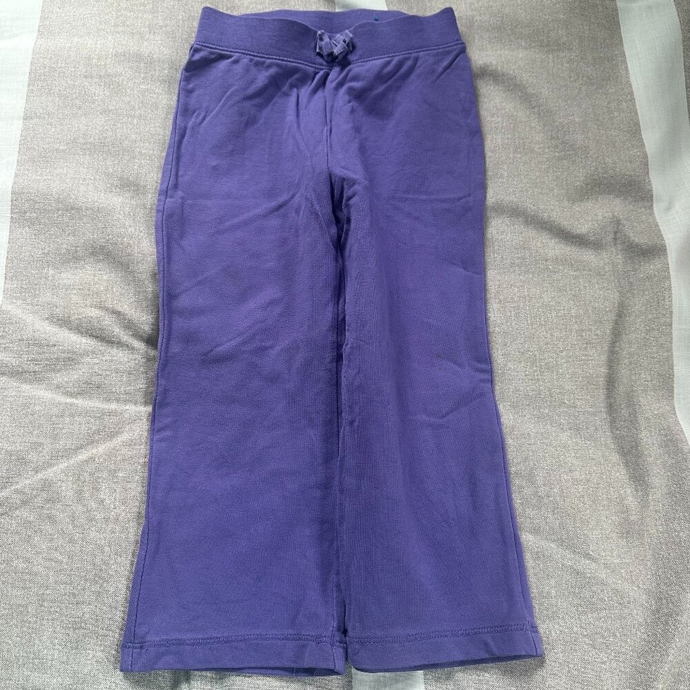 EUC Children's Place Purple Pull On Comfy Toddler Pants Sz 24 mos